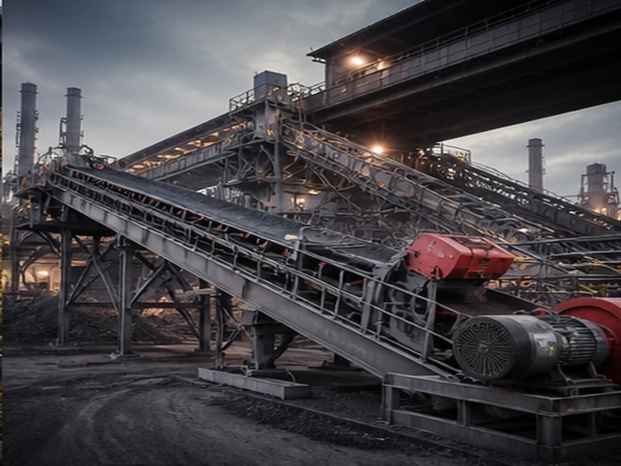 Steel production material handling and heavy drive systems